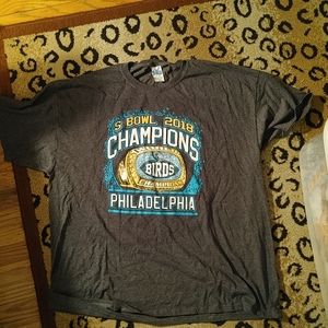 Men's 2XL unused Eagles Superbowl 2018 Champion Tshirt